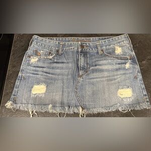 Abercrombie & Fitch Blue Denim Skirt size 8